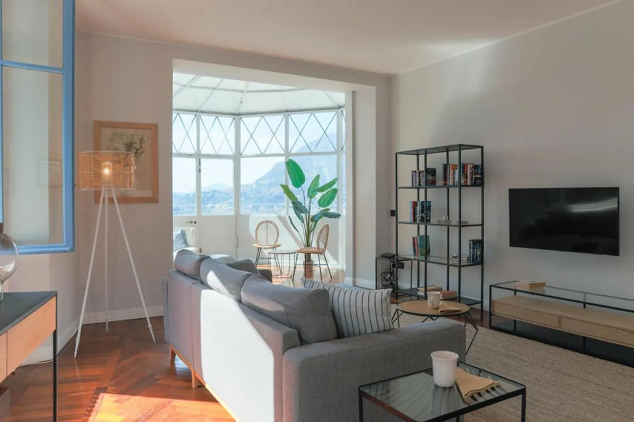 Como Lake Vista - By Myhomeincomo Blevio Apartment